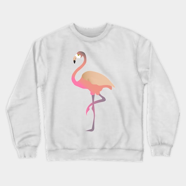 Flamingo Crewneck Sweatshirt by Coowo22